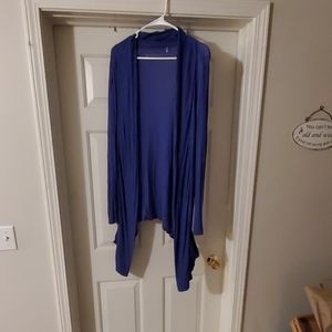 Blue Caslan cardigan 2x